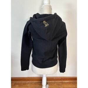 OVO Octobers Very Own Full Zip Hoodie Sweatshirt Black Size M Drake Women’s